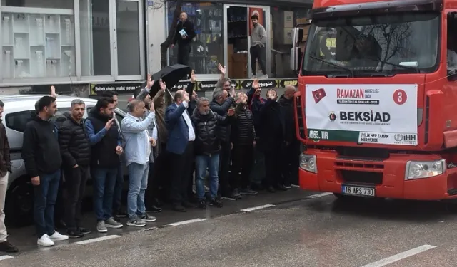 Ramazan sevinci Bursa'dan Gazze'ye taşınıyor