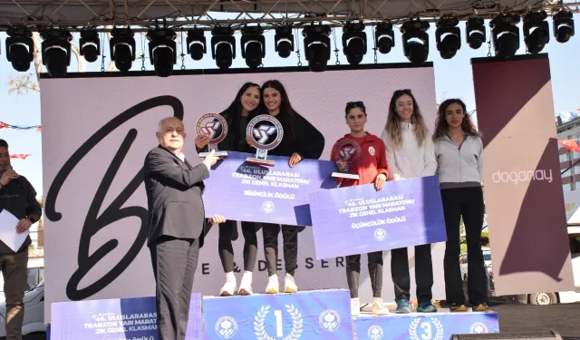 Trabzon'da ödüller sahiplerini buldu