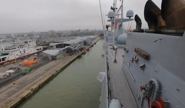 Anadolu Türk Deniz Görev Kuvveti dönüş yolunda