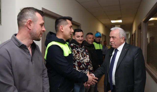 Bursa Nilüfer'de geleneksel bayramlaşma