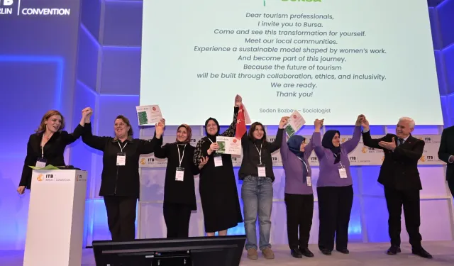 Bursalı kadınlar dünya sahnesinde... Bursa, dünyaya tanıtıldı