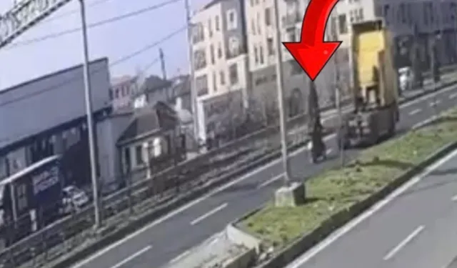 Düzce'de motosiklet tıra arkadan çarptı: 1 yaralı