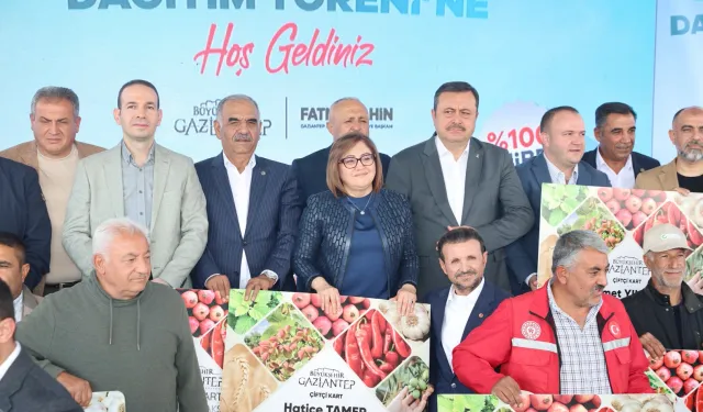 Gaziantep'ten Nizip çiftçisine dev destek