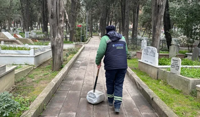 İstanbul Bakırköy'de bayram öncesi temizlik seferberliği