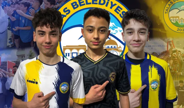 Kayseri Talas'ın genç yeteneklerine milli davet