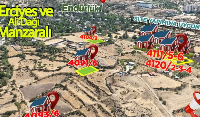 Kayseri Talas'ın gözde lokasyonlarında villa parseli fırsatı