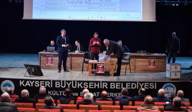 Kayseri'de 'Arılar Çoğalsın, Bereket Katlansın'da kura heyecanı