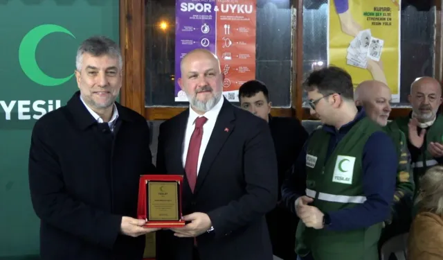 Şile'de spor camiası ve gençler aynı sofrada buluştu