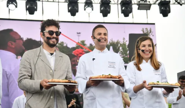 Balıkesir GastroFest'te Ahmet Akın ve Danilo Zanna mutfağa girdi