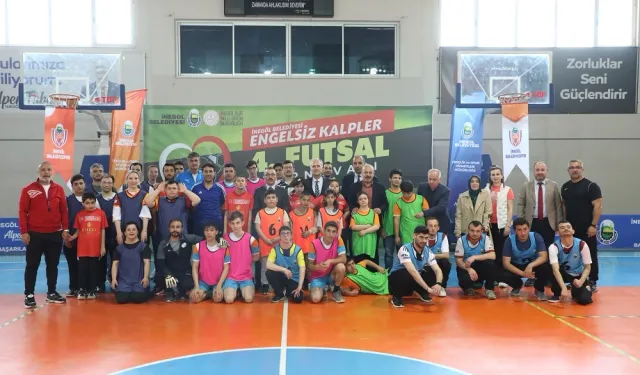 Bursa İnegöl'de engelsiz turnuva coşkusu
