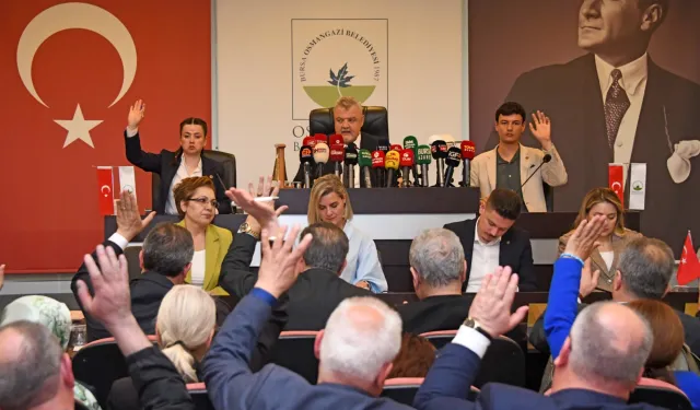 Bursa'da Osmangazi Meclisi Mayıs oturumunu yaptı