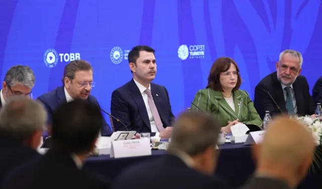 Bakan Kurum'dan COP31 vurgusu