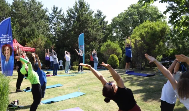 Eskişehir'de açık hava spor etkinliklerine yoğun ilgi