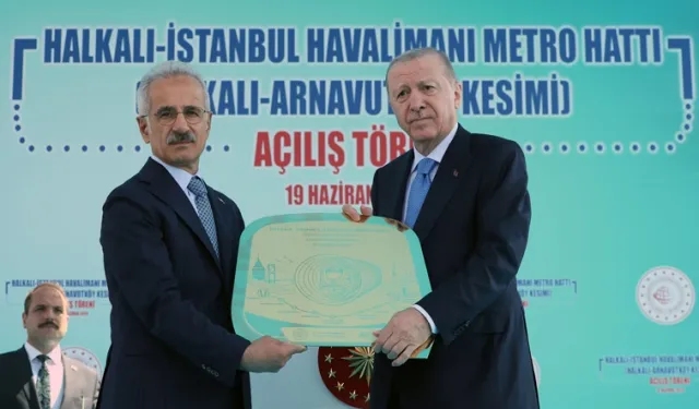 Halkalı İstanbul Havalimanı Metro Hattı Açıldı