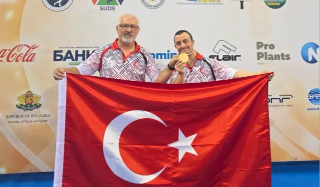 Milli Sporcu Alper Öztürk Down Sendromlular Dünya Şampiyonu Oldu