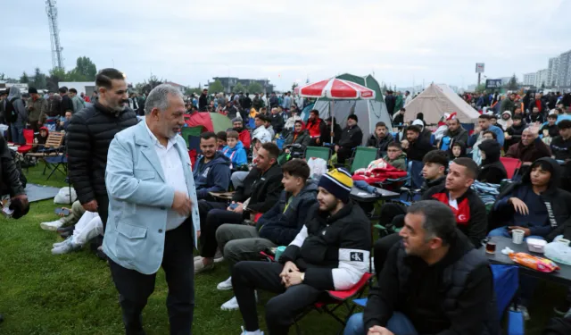 Kayseri Talas'ta milli heyecanın yeni adresi Ali Dağı
