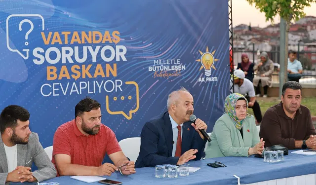 Kocaeli Gebze'de mahalle buluşmaları yoğun ilgi görüyor