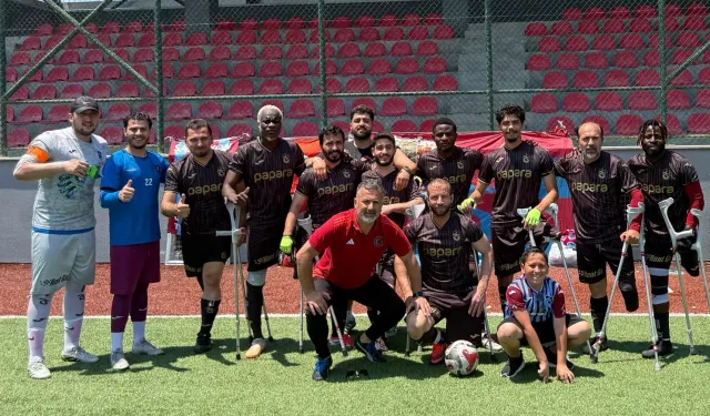 Trabzon Büyükşehir Ampute'den 10 gollü zafer