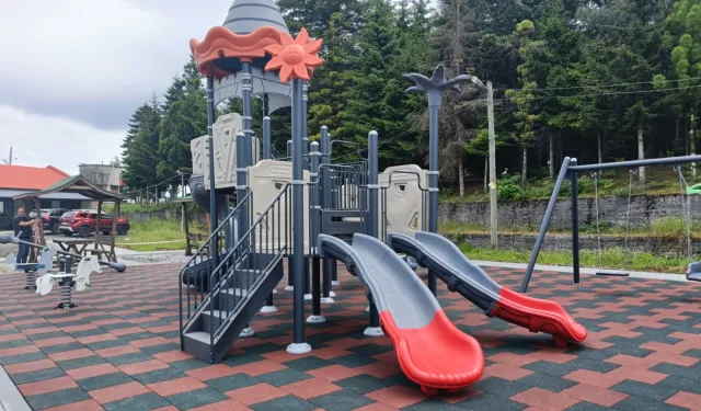 Trabzon'da 4 yeni park ve spor alanı kazandırıldı