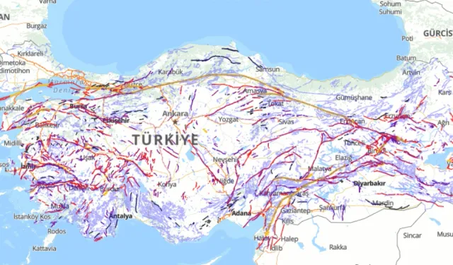 Türkiye Diri Fay Haritası 2026 Yayımlandı: Fay Sayısı 700'e Yükseldi