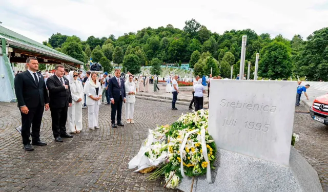 Başkan Cemil Tugay Srebrenica Soykırımı Anma Törenine Katıldı