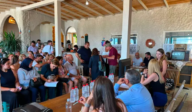 Castello Fontana'ya Çeşme halkından destek