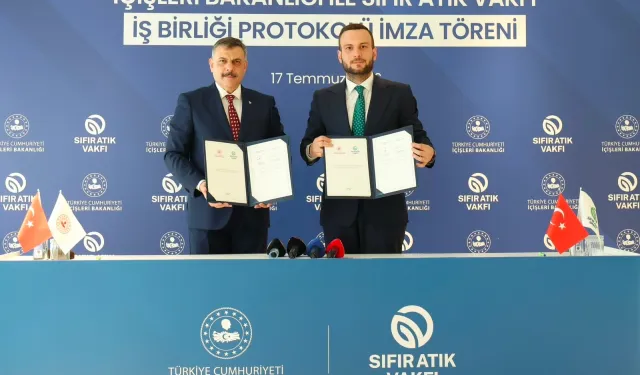 İçişleri Bakanlığı'ndan Sıfır Atık Protokolü