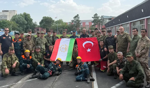 Konya Büyükşehir Belediyesi'nden Tacikistanlı İtfaiyecilere Özel Eğitim