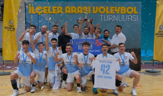 Konya'da voleybolun şampiyonu Hadim