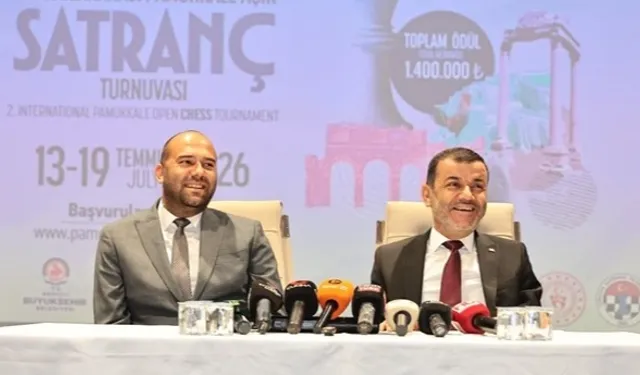 2. Uluslararası Pamukkale Açık Satranç Turnuvası 13 Temmuz'da Başlıyor