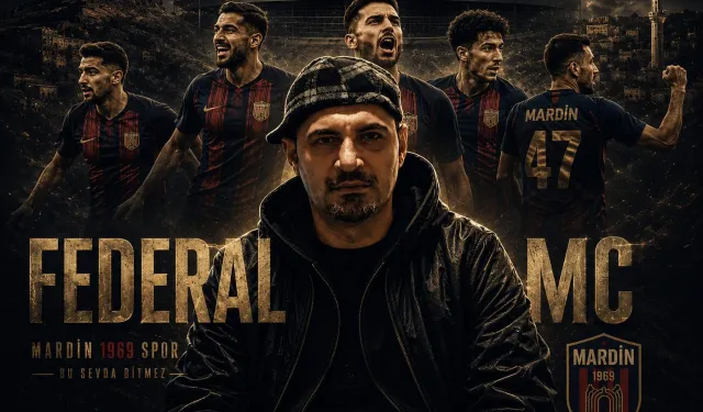 Federal MC'den Mardin 1969 Spor'a Tribünleri Coşturacak Rap Marşı