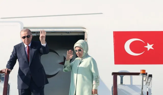 Cumhurbaşkanı Erdoğan Kırgızistan'da