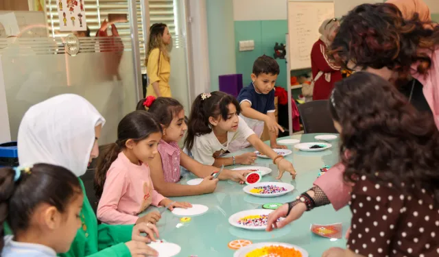 Filistinli çocuklar Konya'da moral buldu