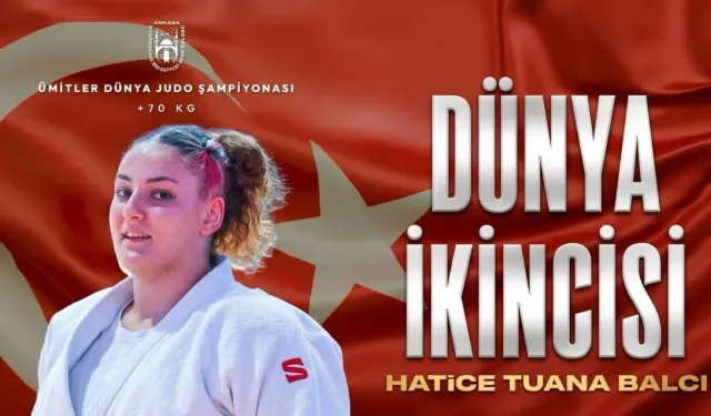 Hatice Tuana Balcı, Ümitler Dünya Şampiyonası'nda dünya ikincisi oldu