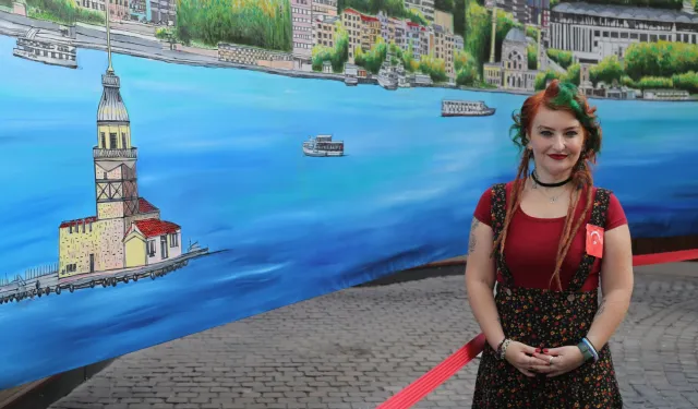 50 metrelik dev İstanbul Sarıyer'de sergilenecek