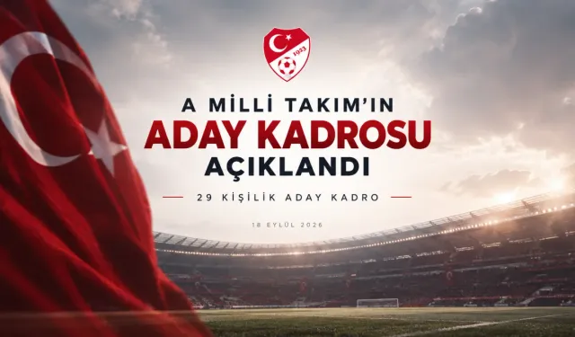 A Milli Takım'ın aday kadrosu açıklandı! 4 isim ilk kez davet edildi