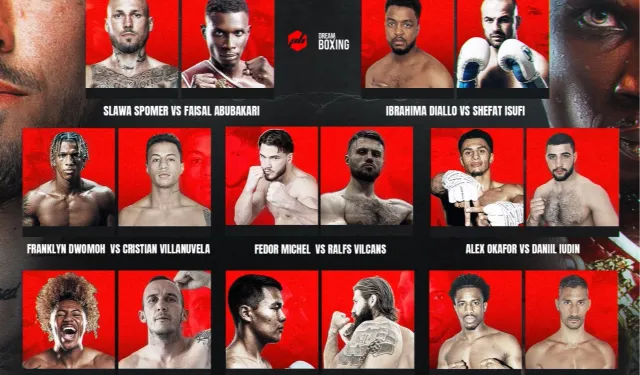 Almanya'da 'Chapter One - Fight Night' gecesi... Boksseverler Ludwigshafen'da buluştu