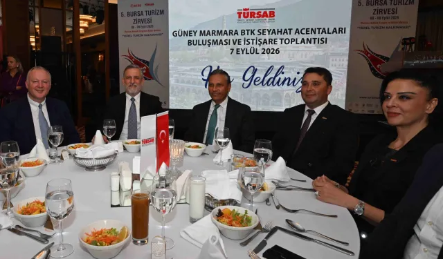 BTSO Başkanı Burkay turizm seyahat acentaları ile buluştu