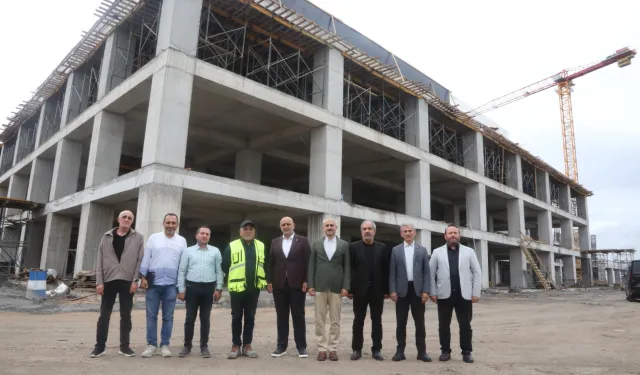 Çayırova Devlet Hastanesi inşaatı yükseliyor