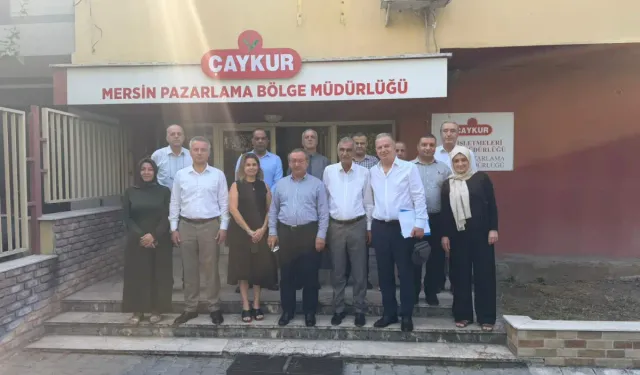 Çaykur Genel Müdürü Yusuf Ziya Alim'den Mersin bölgesine ziyaret