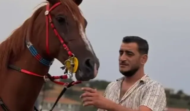 Edirne İpsala'da Arap atı sevgisini yaşatıyor
