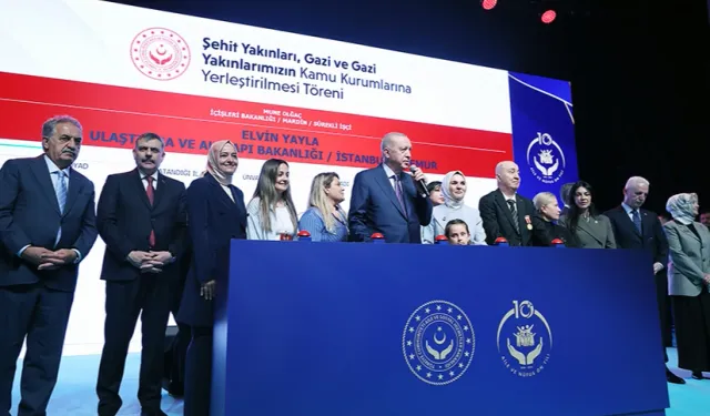 Erdoğan: Terörsüz Türkiye bir devlet projesidir