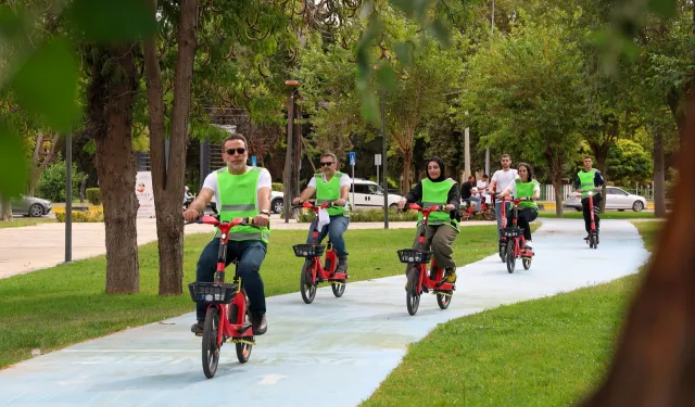 Gaziantep'te hareketliliğe özel pedal