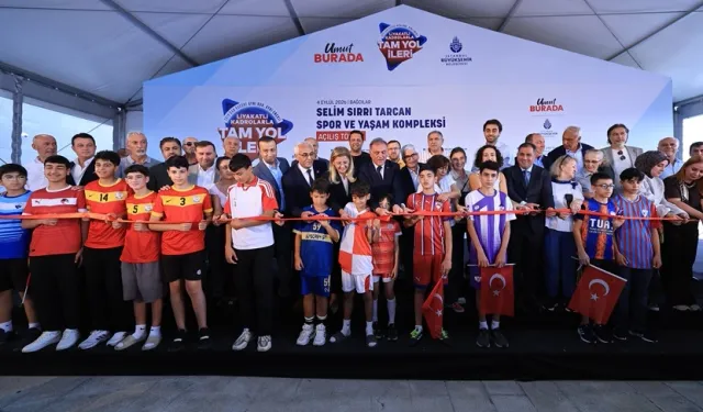 İstanbul'da Selim Sırrı Tarcan Spor ve Yaşam Kompleksi hizmete açıldı