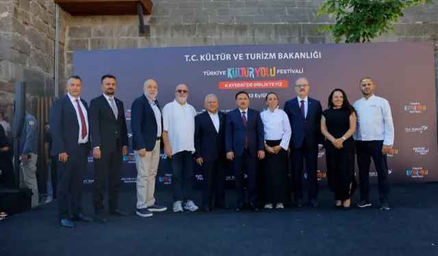 Kayseri'de Kültür Yolu Festivali coşkusu başladı