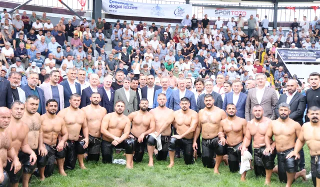 Kocaeli İshakçılar'da büyük güreş heyecanı