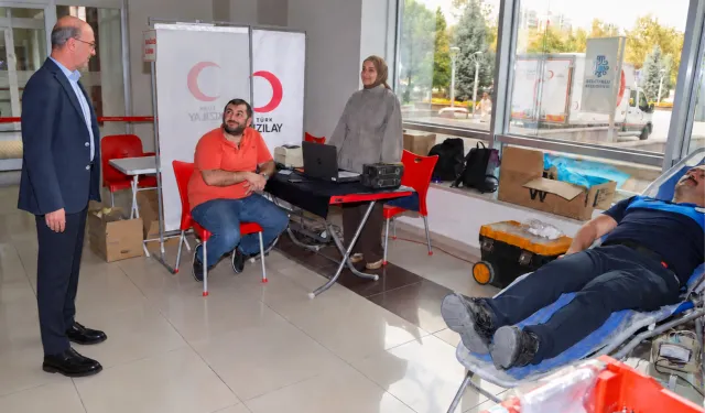 Konya Selçuklu'dan kan bağışına tam destek