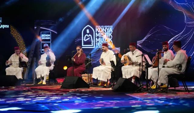 Konya'da Mistik Müzik Festivali devam ediyor