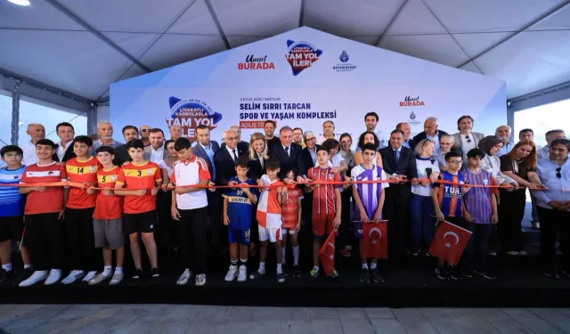 Selim Sırrı Tarcan Spor ve Yaşam Kompleksi açıldı