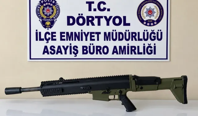 Silahla tehdit suçundan aranan şahıs Dörtyol'da yakalandı